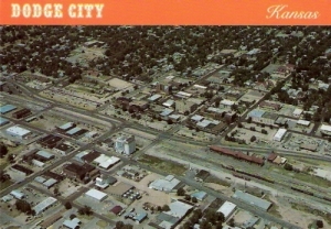 Aerial View, Dodge City, Kansas