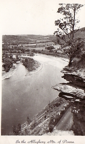 Alegheny Mountains of Pennsylvania
