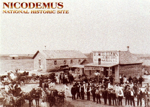 Personalized Street Signs >> Nicodemus, Kansas Personalized Street Signs >> Nicodemus, Kansas