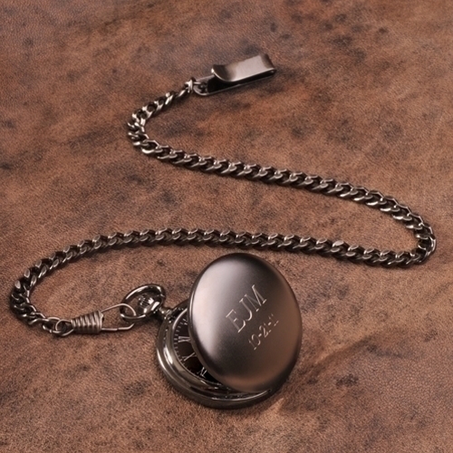 Personalized Midnight Pocket Watch