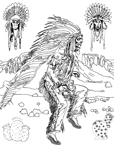 native american legends with coloring pages - photo #49
