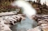 Oblong Geyser, Yellowstone National Park