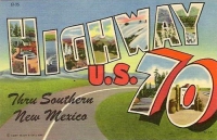 Highway U.S. 70 Thru Southern New Mexico