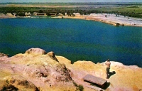 Bottomless Lake near Roswell, New Mexico