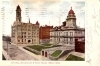 City Hall, Bee Building and Court House, Omaha, Nebraska