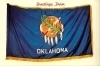 Greetings From Oklahoma - Flag