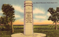Jean Ribault Monument, Parris Island, South Carolina
