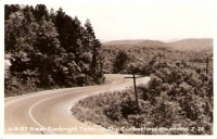 US 27 Near Sunbright, Tennesee Real Picture Postcard