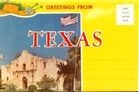 Greetings From Texas, souvenir folder