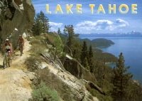 Biking Trail at Lake Tahoe, California/Nevada