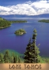 Lake Tahoe, California - Emerald Bay Postcard