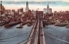 Lower Manhattan from Brooklyn Bridge Tower, New York