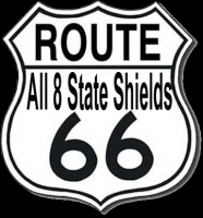 All 8 States Route 66 Shields