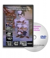 Classic  Television Commercials 1930s - 1960s Film Library DVD