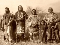 Bannock Indians Print or Canvas - Starting @ $12.99