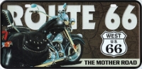 Route 66 License Plate (Mother Road)