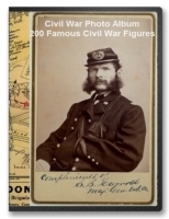 Civil War Photo Album - 200 Famous Civil War Figures on CD