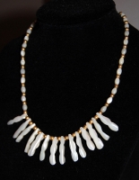 Mother of Pearl Necklace - Vintage