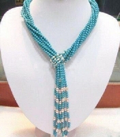 Pearl Wrapped Necklace