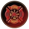 Fire Dept. Round Sign