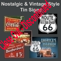 Tin Signs - Made In the U.S.A.