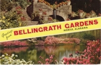 Bellingrath Gardens, Mobile, Alabama - Set of 4
