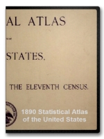 1890 Statistical Atlas of the United States on CD