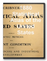 1880 Statistical Atlas of the United States on CD