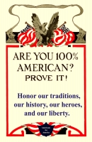 100% American Poster