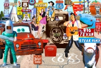 Route 66 Signs...Signs 11x17 Poster