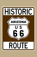 Historic Route 66 (Arizona) Sign Poster