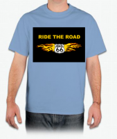 Ride The Road - Route 66 - T-Shirt