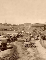 Federal Army at the Atlanta Depot, 1864