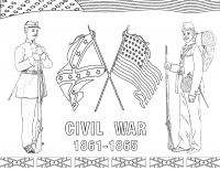 Civil War - Coloring Article (Download)