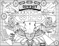 Cowboys - Coloring Article (Download)