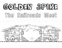 Golden Spike - Coloring Article (Download)