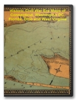 Connecticut, Washington DC, Florida, Ohio and WV Civil War Maps CD