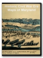 Maryland Civil War Maps CD