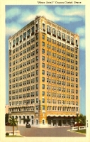 Plaza Hotel, Corpus Christi, Texas Postcard