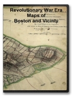 Boston and Vicinty Revolutionary War Era Maps on CD