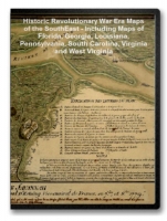 Southern States Revolutionary War Era Maps on CD