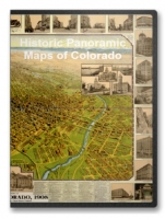 Colorado 26 City Panoramic Maps on CD