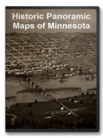 Minnesota 40 City Panoramic Maps on CD