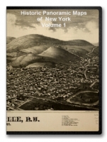 New York Volume 1 90 City Panoramic Maps on CD