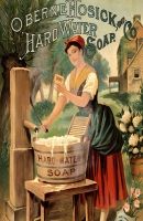 Hard Water Soap Advertising 11x17 Poster
