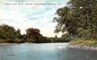 Rochester, NY - Genesee Valley Park Postcard