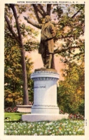 Peekskill, New York - Depew Monument Postcard