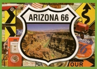 Arizona 66 Postcard