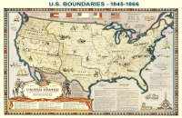 U.S. Boundaries at the Close of the Civil War