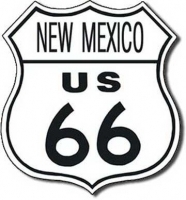 New Mexico Route 66 Road Sign
